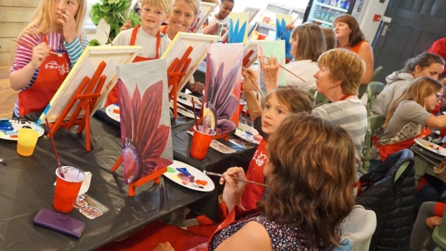 Cheers & Creativity: Unleashing Fun with Paint and Drink Parties